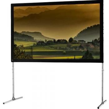 celexon Pantalla portátil de Marco Plegable para Cine en casa - y Negocios Incl. Maleta de Transporte Mobil Expert retroproyección - 244x152cm - 16:10 - Ganancia 1.2