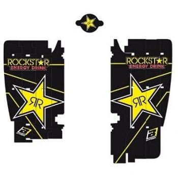 BLACKBIRD RACING - 89900/54 : Adhesivos para rejillas de radiador Rockstar Energy A301L SUZUKI RM Z 450: 2008-2017 - SUZUKI RMZ 450: 2008-2017 - SUZUKI RMZ450: 2008-2017 -