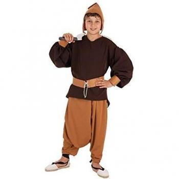 Creaciones Llopis Disfraz de Sirviente Medieval para niño