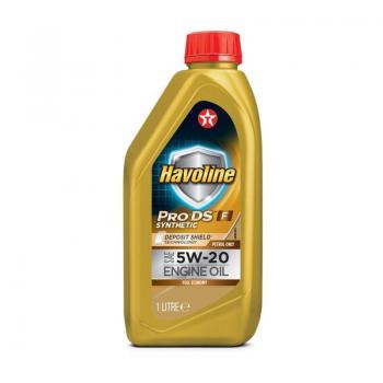 Aceite de motor TEXACO 5W-20 para FORD, FIAT y HYUNDAI - Capacidad 1L