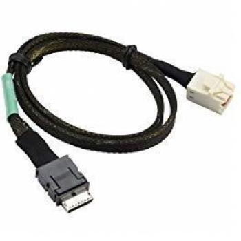 Cable SAS OCuLink a MiniSAS HD de 57 cm con conectores macho y hembra - Supermicro CBL-SAST-0929
