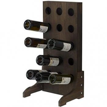 Expovinalia Botellero para 15 Botellas, Madera, Marrón, 70x35x7 cm