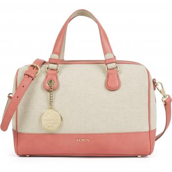 TOUS Bowling Mother'S Day, Bolso Bolera para Mujer, Hueso