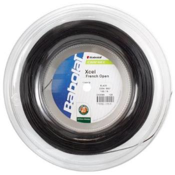 Babolat Xcel Rg/Fo 200M Cordaje de Tenis, Unisex adulto, Negro, 130