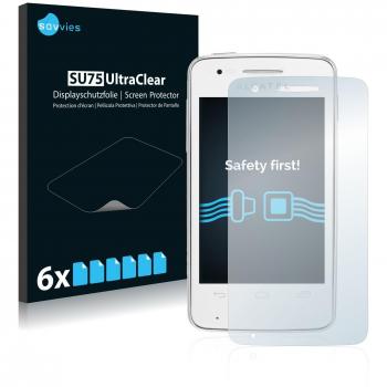 savvies Protector Pantalla Compatible con Alcatel One Touch OT-4030X SPop