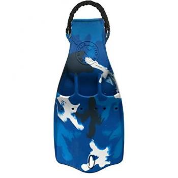 Scubapro Aletas de Buceo Jet Fin Azul Camuflaje - Potencia y Durabilidad