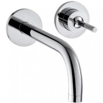 Hansgrohe Axor Uno 2 de cocina-mezclador del lavabo de pared con tornillos y caño largo 38116000