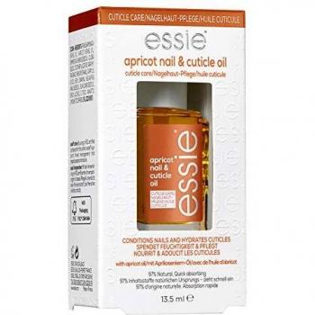 essie Nail Care Cuticle Apricot Oil, Nourishing, Softening, Moisturizing Treatment, Heal and Repair At Home Manicure Oil 13.5 ml