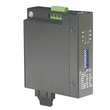 Convertidor de Red Industrial SC a RJ45 100Mbit Multimodo