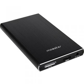 Mooster PCS71501MHD56BK - Caja Externa para Disco Duro de 2.5, USB 2.0/3.0, Color Negro