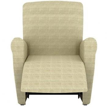 Eiffel Textile Lille Funda sofá sillón, Algodón, Marfil, 55 x 195 x 2 cm