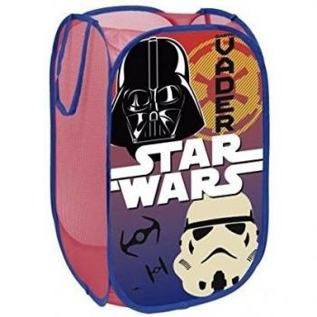 Arditex SW9447 Cesta pongotodo guarda juguetes, diseño Star Wars