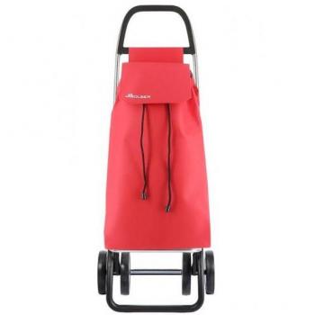 Carro de la Compra Plegable Nilon Dos + 2 Rojo Rolser