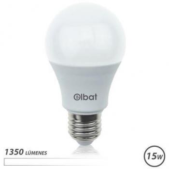Bombilla LED Elbat A60 15W E27 1350lm - Luz Blanca 4000K