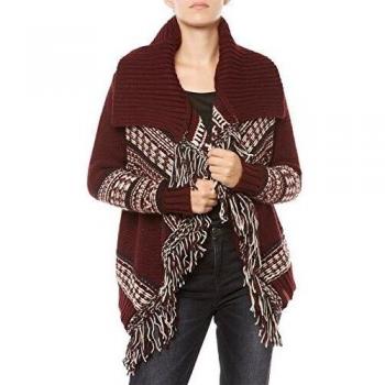 Superdry - Cárdigan - para Mujer Rojo Medium