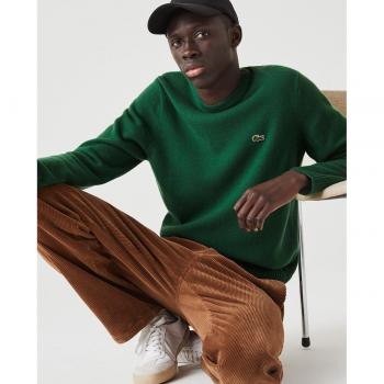 Lacoste Jersey de hombre de lana con cuello redondo