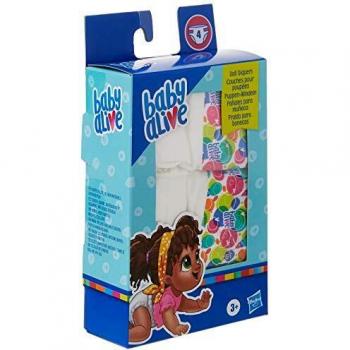 Pañales de Repuesto Baby Alive - Pack de 4 Couches para Muñecas y Bebés, Incluye Accesorios de Juego, A partir de 3 Años