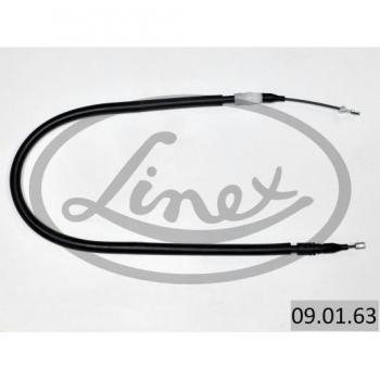 Cable de freno de estacionamiento LINEX 09.01.63 Izquierda
