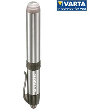 Linterna Varta Pen Light LED con Clip de Sujeción y Pilas LR03