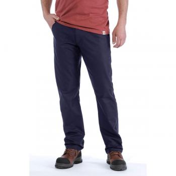 Carhartt Pantalones Rugged Stretch Canvas Azul 33