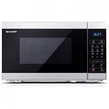 Sharp Microondas con función grill YC-MG02ES, Plata