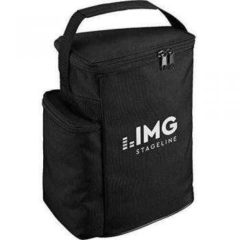 Bolsa de Transporte IMG Stageline Flat-M200 - Funda Protectora para Altavoces Negra