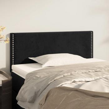 Cabecero de terciopelo negro 90x5x78/88 cm Vidaxl