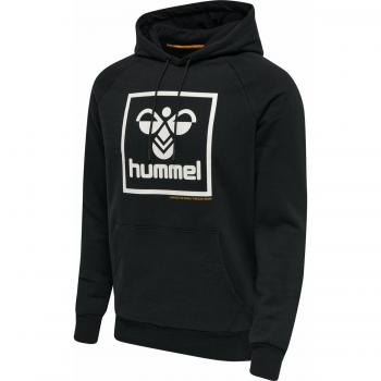 Hummel hmlISam Regular Fit Black Hoodie for Men