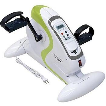 Tecnovita by BH Mini Bike eléctrica YF612 Ejercicio Suave para piernas y Brazos. Pedaleo asistido con Motor o Manual. Pedales ergonómicos.