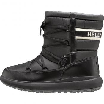 Botas de nieve Helly Hansen Isola Court negras y blancas, tamaño 46