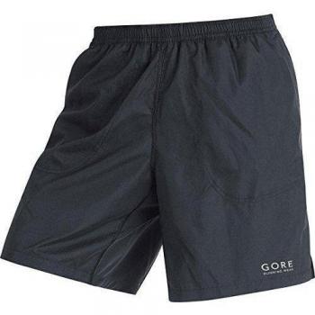 GORE RUNNING WEAR Essential Baggy - Pantalón corto de running para hombre, color negro, talla S