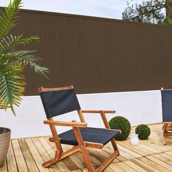 Cañizo PVC Doble Cara 20 mm Marrón