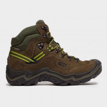 Keen Galleo Mid WP, Botas de Senderismo para Hombre, Negro Black/Greenery, 40.5 EU