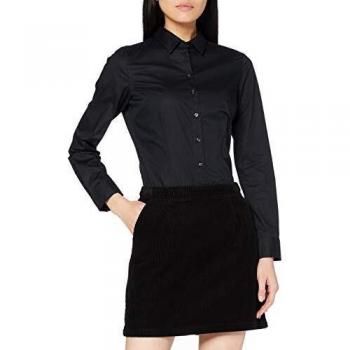 Blusa Clásica de Mujer Regular Fit de Manga Larga 100% Algodón Uni