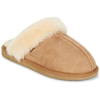 Pantofole de Montone Jessica para Dama, Color Marrón, Talla 41, Comodas y Calientes