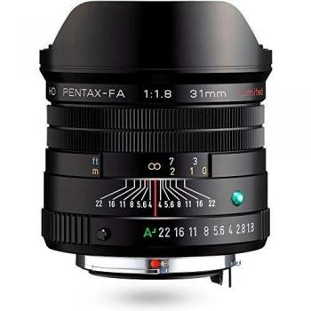 PENTAX-FA HD 31mm F1.8 Limited Lens, Black