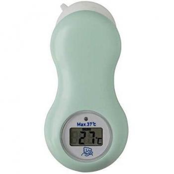 Termómetro Digital de Baño con Ventosa Rotho Babydesign en Verde Sueco