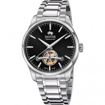 Reloj Jaguar J965/5 Automatic Collection para Hombre con Caja de Acero Inoxidable 316L en Color Plata y Esfera Negra