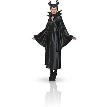 Disfraz de Maléfica para Mujer - Vestido Negro Licenciado de Disney, Ideal para Halloween
