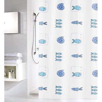 Meusch 2605148305 Waterworld - Cortina de Ducha, 180 x 200 cm, Multicolor
