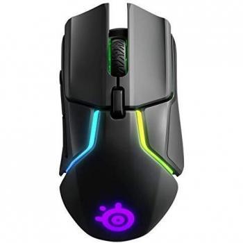 SteelSeries Rival 650 - Ratón de Juego inalámbrico Quantum Wireless - Sensor óptico Dual 12 000 CPI TrueMove3+ - Distancia de elevación Personalizable