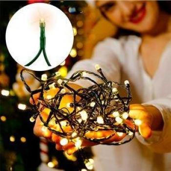 Luces navideñas LED verde de 3 metros - modelo Tom