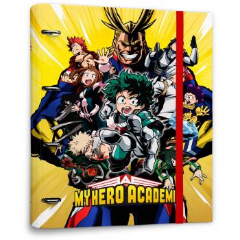 Carpeta 4 anillas premium my hero academia
