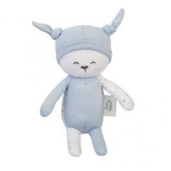 Peluche para bebé recién nacido Organic Friend de Saro - Peluche suave y tierno, hecho con materiales orgánicos, diseñado para estimular los sentidos del bebé, fácil de agarrar y abrazar, lavable a máquina, ideal