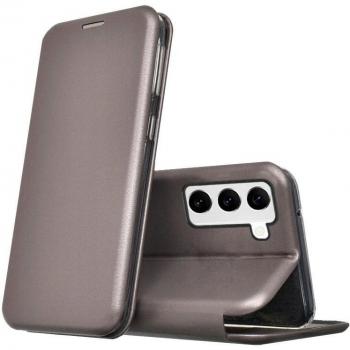 Funda Flip Cover Elegance Plata para Samsung Galaxy S22
