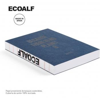 Agenda 2024 Ecoalf Miquelrius Azul Marino Castellano