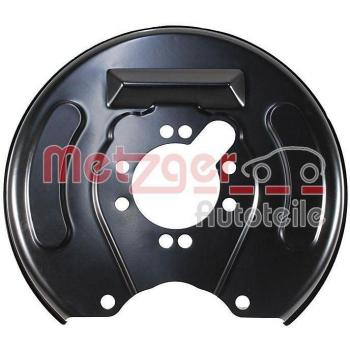 Chapa protectora contra salpicaduras, disco de freno METZGER 6115310