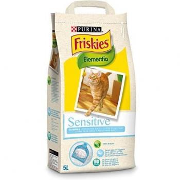 Friskies Elementia Sensitive Arena Aglomerante para Gatos, 5L/4.2Kg