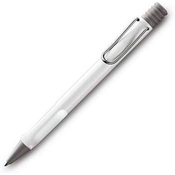 Boligrafo Safari blanco Lamy