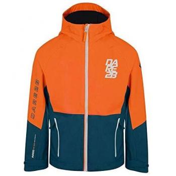 Dare 2b - Chaqueta Impermeable para niños, Infantil, Color ShkOrn/Kingf, tamaño Size 3-4